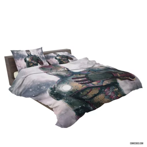 Iron Man Marvel Ingenious Legacy Comic Bedding Set 2