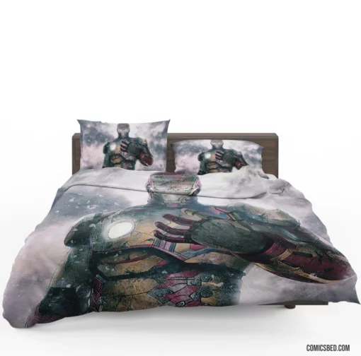 Iron Man Marvel Ingenious Legacy Comic Bedding Set