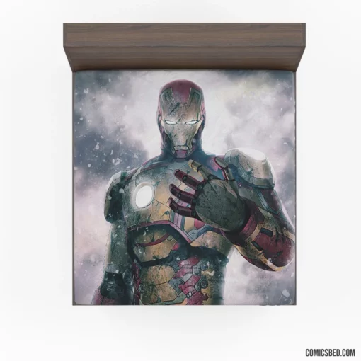 Iron Man Marvel Ingenious Legacy Comic Fitted Sheet 1