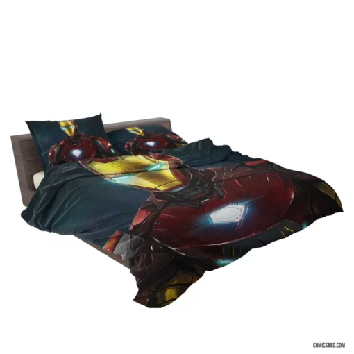 Iron Man Marvel Tech Avenger Comic Bedding Set 2