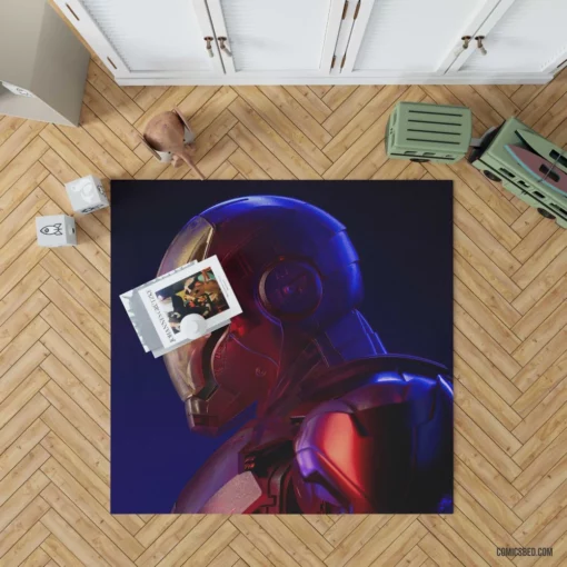 Iron Man Marvel Tech Hero Comic Rug