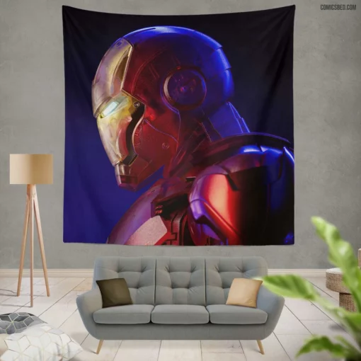 Iron Man Marvel Tech Hero Comic Wall Tapestry