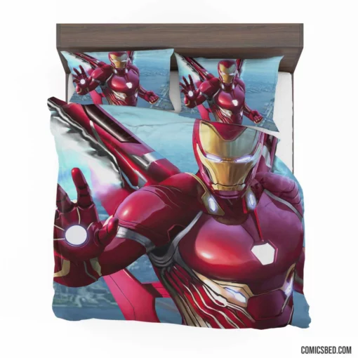 Iron Man Marvel Technological Visionary Comic Bedding Set 1