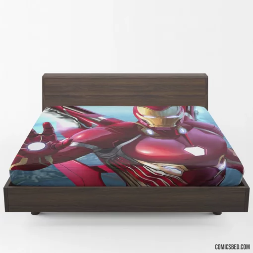 Iron Man Marvel Technological Visionary Comic Fitted Sheet