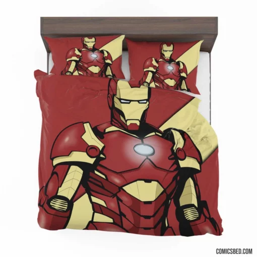 Iron Man Superhero Genius Comic Bedding Set 1