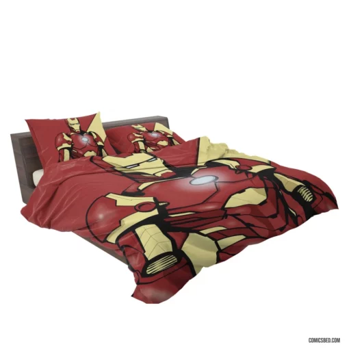 Iron Man Superhero Genius Comic Bedding Set 2