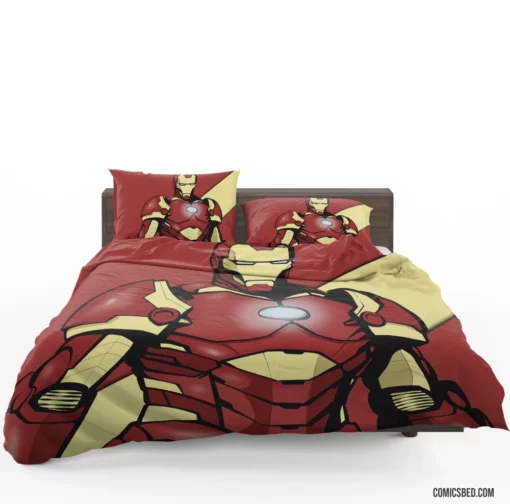 Iron Man Superhero Genius Comic Bedding Set