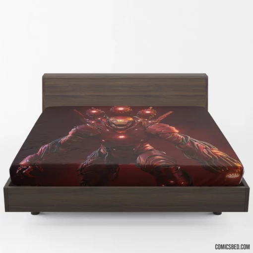 Iron Man Tech Genius Hero Comic Fitted Sheet