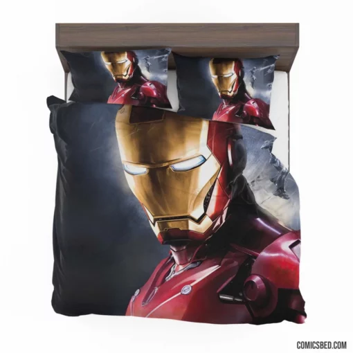 Iron Man Tech Genius Inventor Comic Bedding Set 1