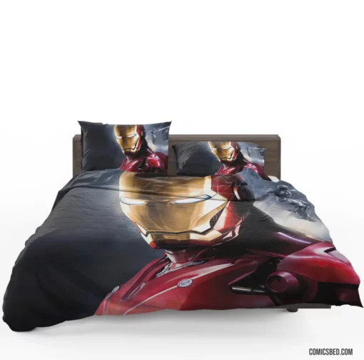 Iron Man Tech Genius Inventor Comic Bedding Set