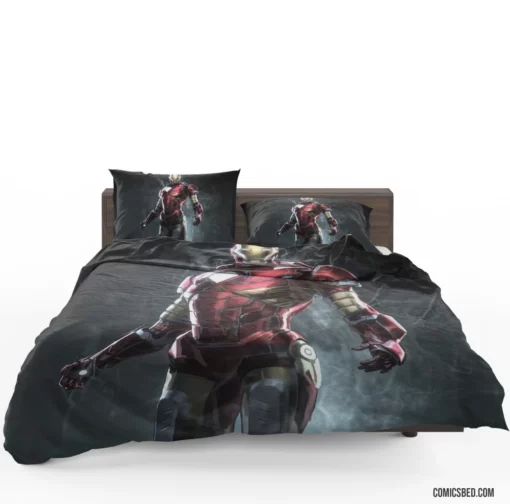 Iron Man Tech Heroic Adventures Comic Bedding Set