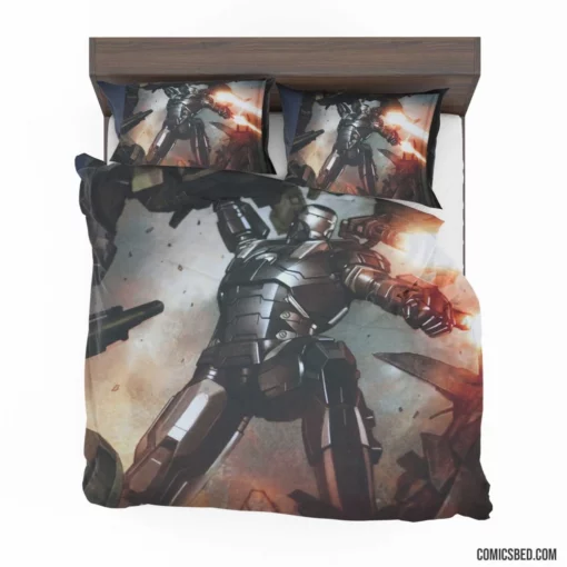 Iron Man Tech Innovator Chronicles Comic Bedding Set 1