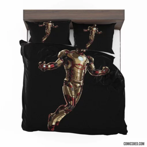 Iron Man Techno Adventures Comic Bedding Set 1