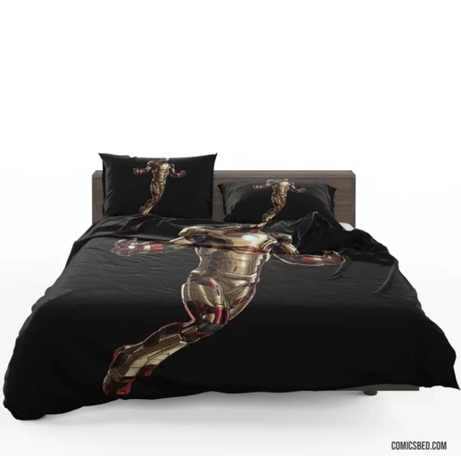 Iron Man Techno Adventures Comic Bedding Set