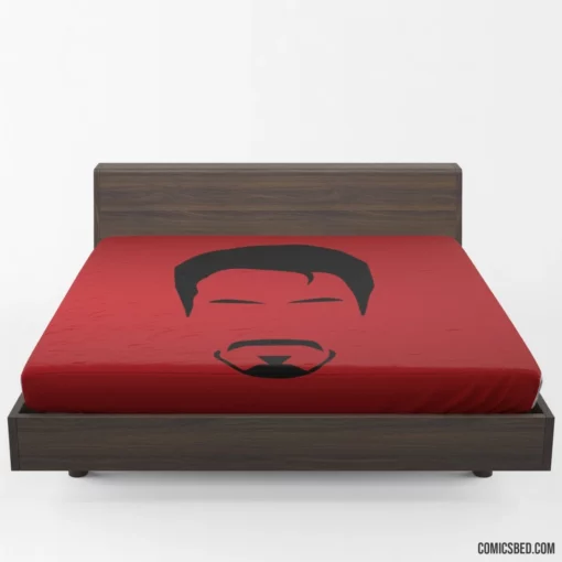 Iron Man Technological Hero Comic Fitted Sheet