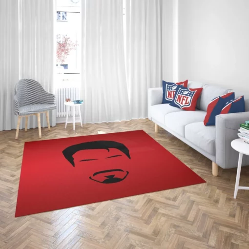 Iron Man Technological Hero Comic Rug 2