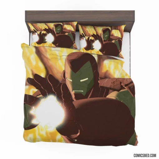 Iron Man Technological Triumphs Continue Comic Bedding Set 1