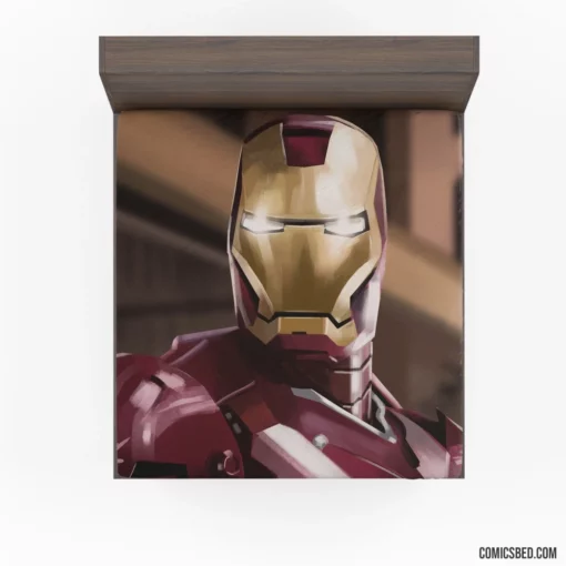 Iron Man Tony Stark Adventure Comic Fitted Sheet 1