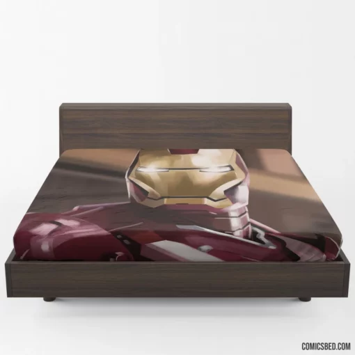 Iron Man Tony Stark Adventure Comic Fitted Sheet