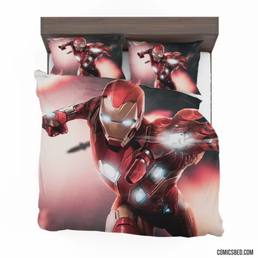 Iron Man Tony Stark Adventures Comic Bedding Set 1