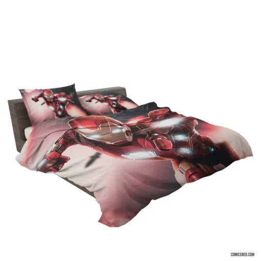 Iron Man Tony Stark Adventures Comic Bedding Set 2