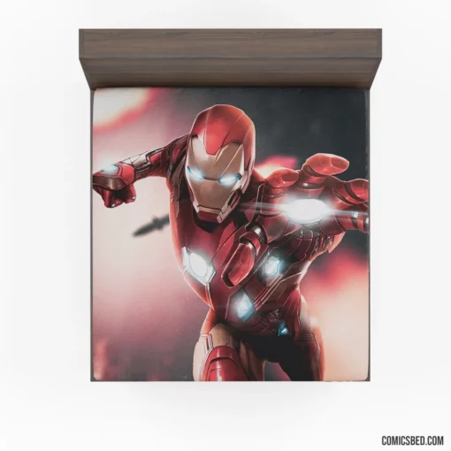 Iron Man Tony Stark Adventures Comic Fitted Sheet 1