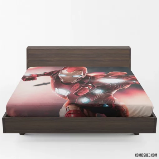 Iron Man Tony Stark Adventures Comic Fitted Sheet