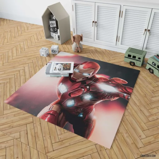 Iron Man Tony Stark Adventures Comic Rug 1