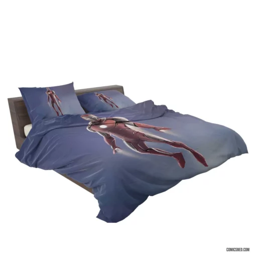 Iron Man Tony Stark Courageous Quest Comic Bedding Set 2