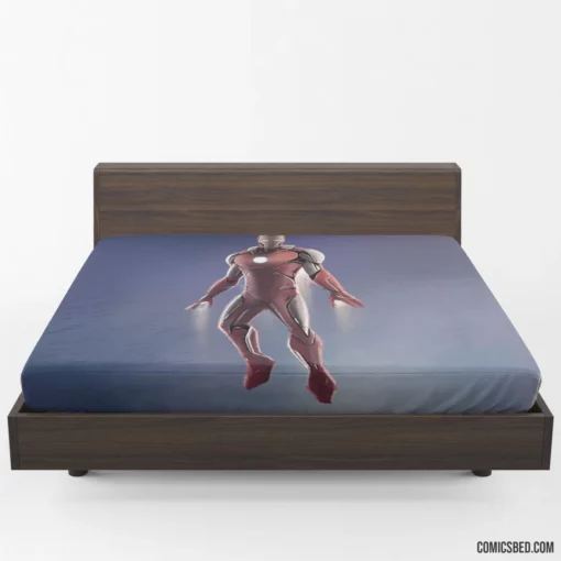 Iron Man Tony Stark Courageous Quest Comic Fitted Sheet