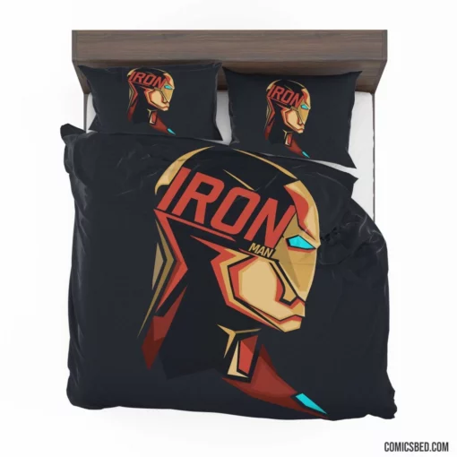 Iron Man Tony Stark Enduring Legacy Comic Bedding Set 1