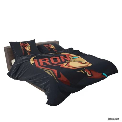 Iron Man Tony Stark Enduring Legacy Comic Bedding Set 2