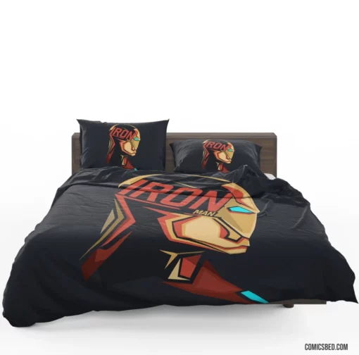 Iron Man Tony Stark Enduring Legacy Comic Bedding Set