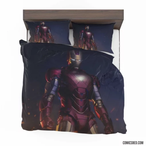 Iron Man Tony Stark Eternal Legacy Comic Bedding Set 1