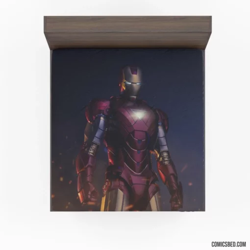 Iron Man Tony Stark Eternal Legacy Comic Fitted Sheet 1