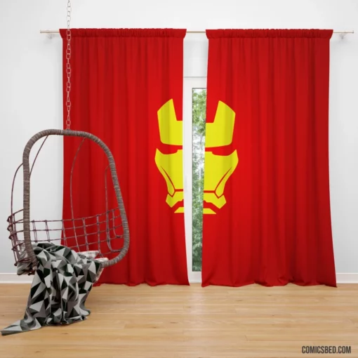 Iron Man Tony Stark Everlasting Heritage Comic Curtain