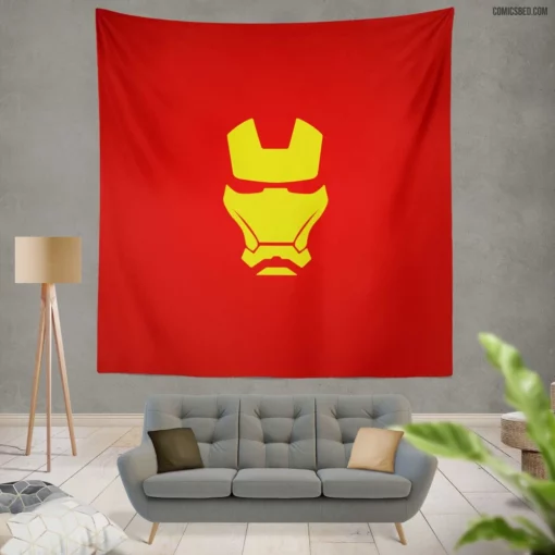 Iron Man Tony Stark Everlasting Heritage Comic Wall Tapestry