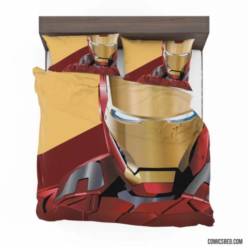 Iron Man Tony Stark Heroic Odyssey Comic Bedding Set 1