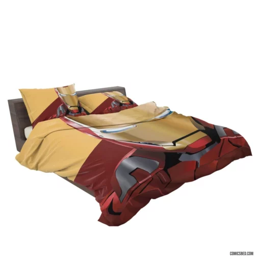 Iron Man Tony Stark Heroic Odyssey Comic Bedding Set 2