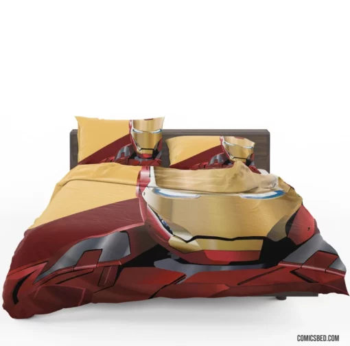 Iron Man Tony Stark Heroic Odyssey Comic Bedding Set