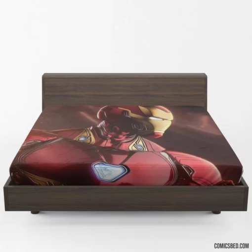 Iron Man Tony Stark Heroic Saga Comic Fitted Sheet