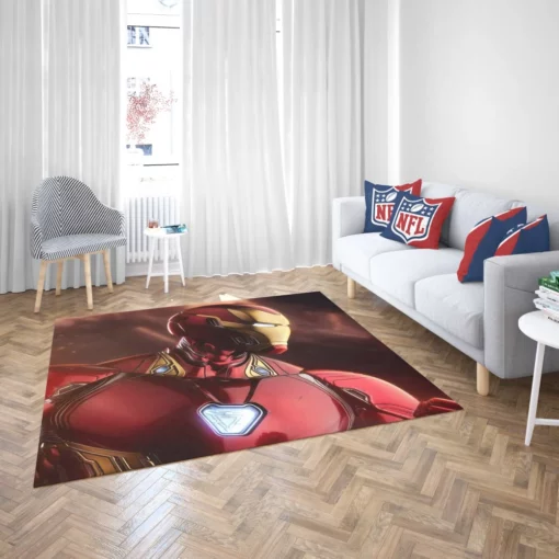 Iron Man Tony Stark Heroic Saga Comic Rug 2