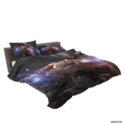 Iron Man Tony Stark Heroic Tale Comic Bedding Set 2