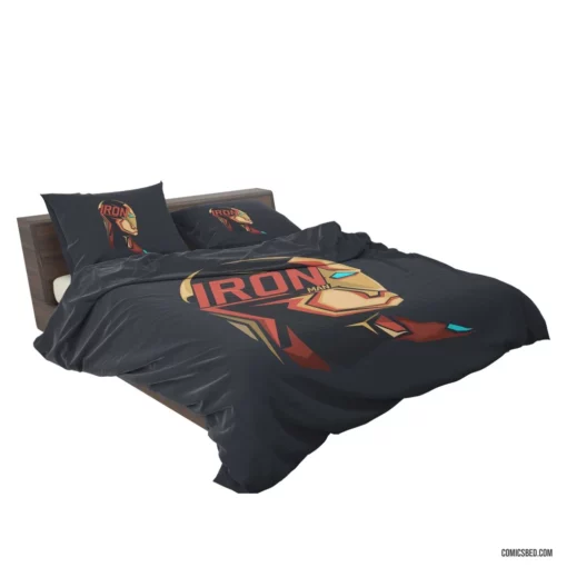 Iron Man Tony Stark Innovations Comic Bedding Set 2