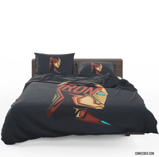 Iron Man Tony Stark Innovations Comic Bedding Set