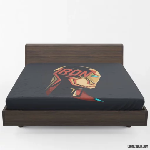 Iron Man Tony Stark Innovations Comic Fitted Sheet