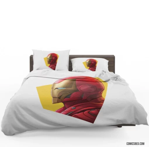 Iron Man Tony Stark Legendary Legacy Comic Bedding Set