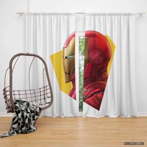 Iron Man Tony Stark Legendary Legacy Comic Curtain