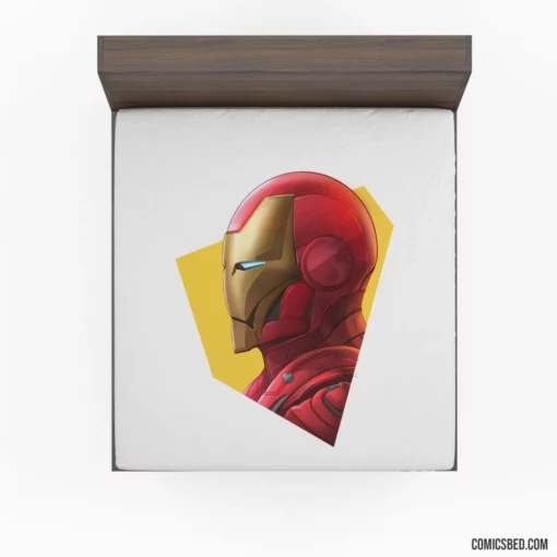 Iron Man Tony Stark Legendary Legacy Comic Fitted Sheet 1