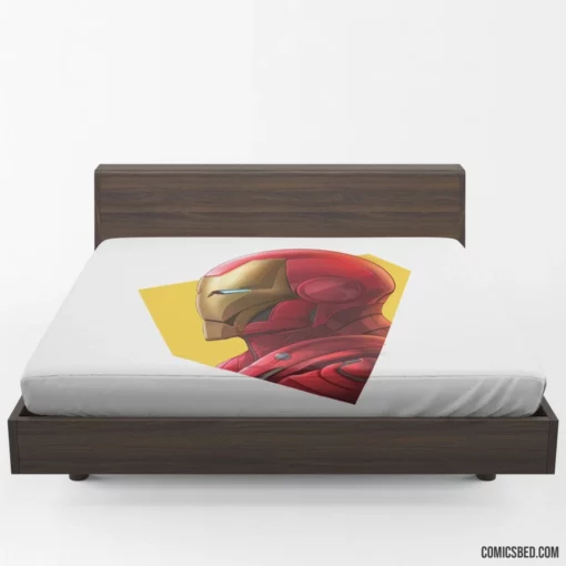 Iron Man Tony Stark Legendary Legacy Comic Fitted Sheet